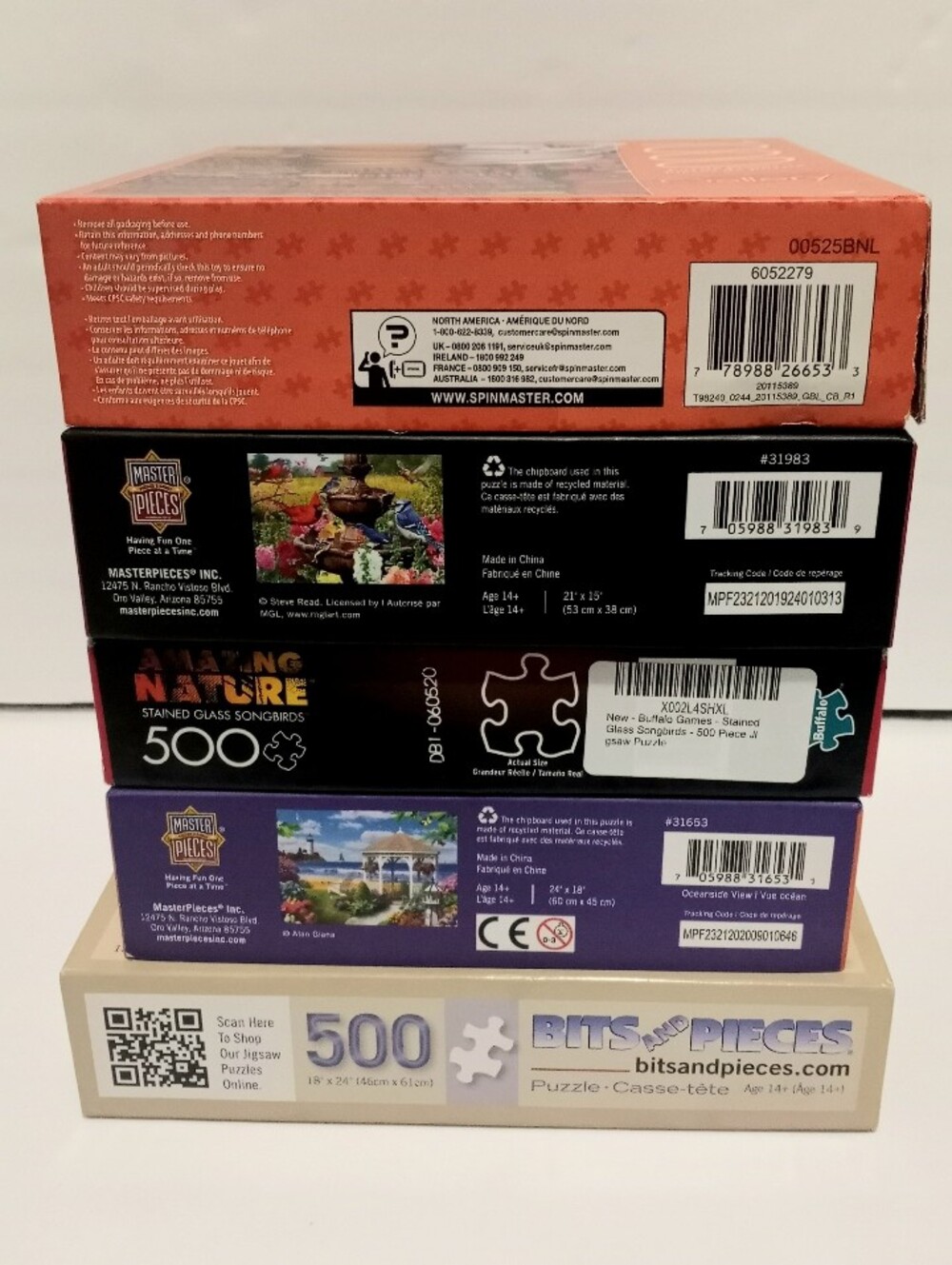Puzzle Lot Of 5 Puzzles - Picture 3 of 16